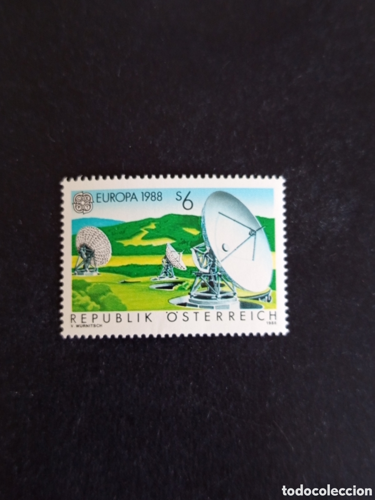 Sellos: AUSTRIA, 1988. Europa : comunicaciones. Yvert 1751. Pedido m&iacute;nimo 3 &euro;. Ver fotos. Serie completa