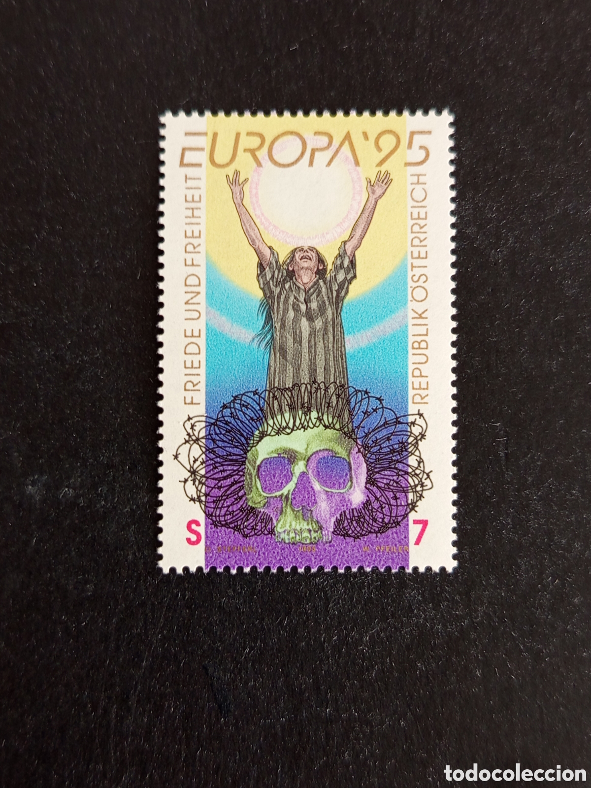 Sellos: AUSTRIA, 1995. Europa. Paz y Libertad. Yvert 1985. . Pedido m&iacute;nimo 3 &euro;. Ver fotos . Sello en nuevo