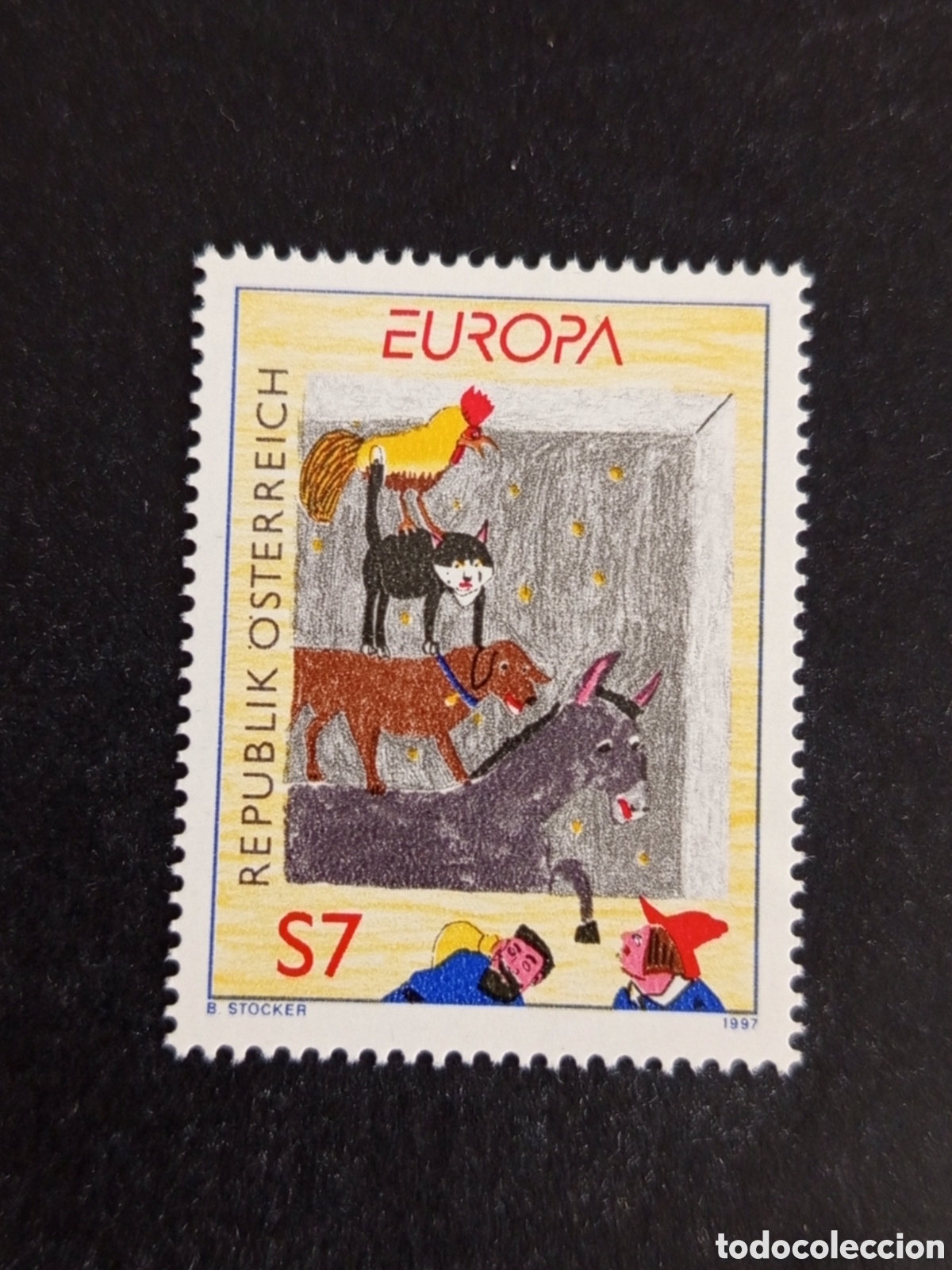 Sellos: AUSTRIA, 1997. Europa : sagas y leyendas. Yvert 2050. Pedido m&iacute;nimo 3 &euro;. Ver fotos .