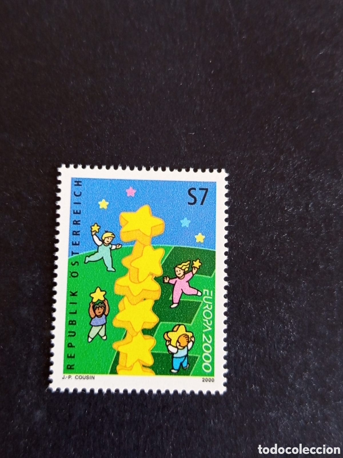 Sellos: AUSTRIA, 2000. Europa. Pedido m&iacute;nimo 3 &euro;. Ver fotos. Sello sin circular, sin charnela