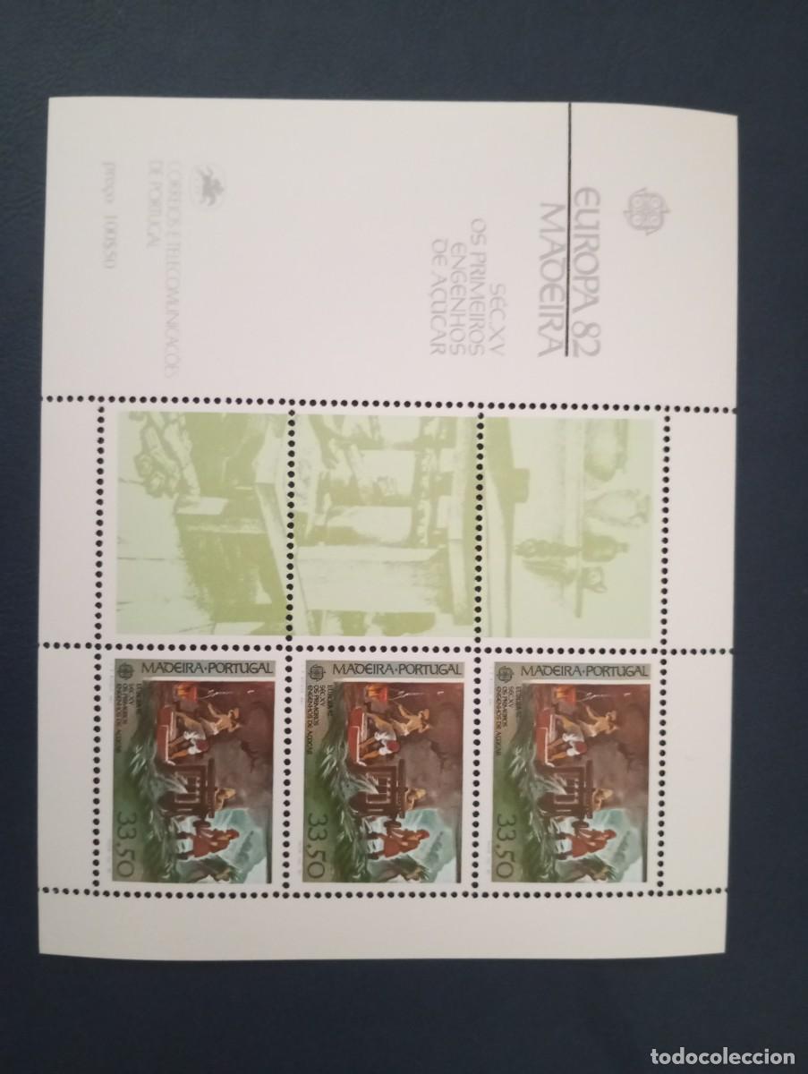 Sellos: MADEIRA ,1982, EUROPA, HB