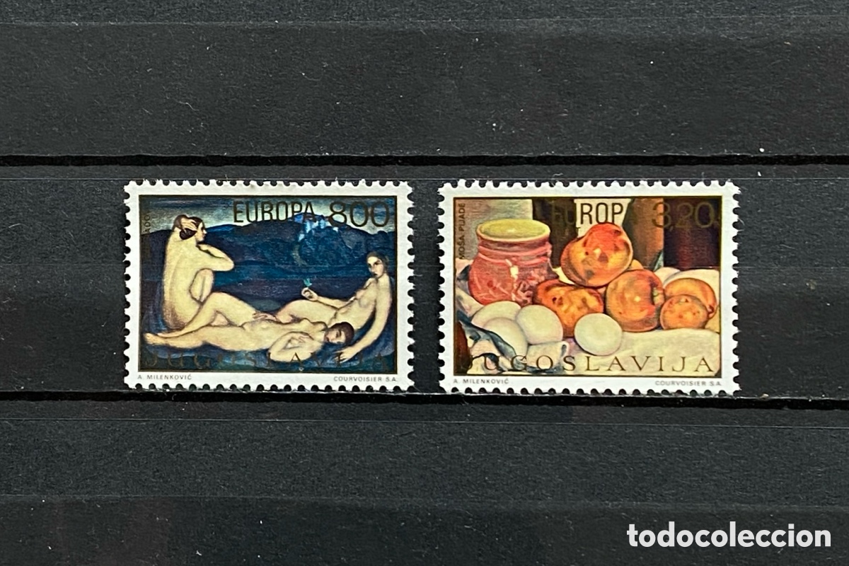 Sellos: Sellos, nuevo, Tema Europa, de Yugoslavia 1975