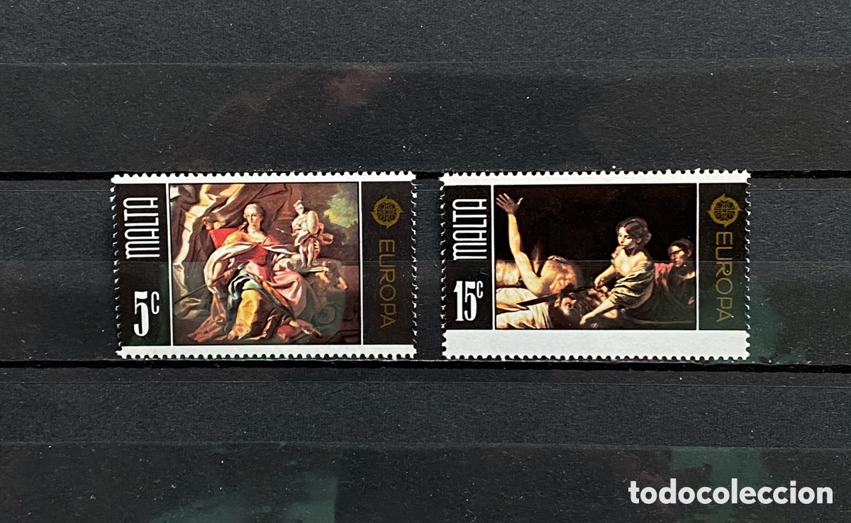 Sellos: Sellos, nuevo, Tema Europa, de Malta 1975