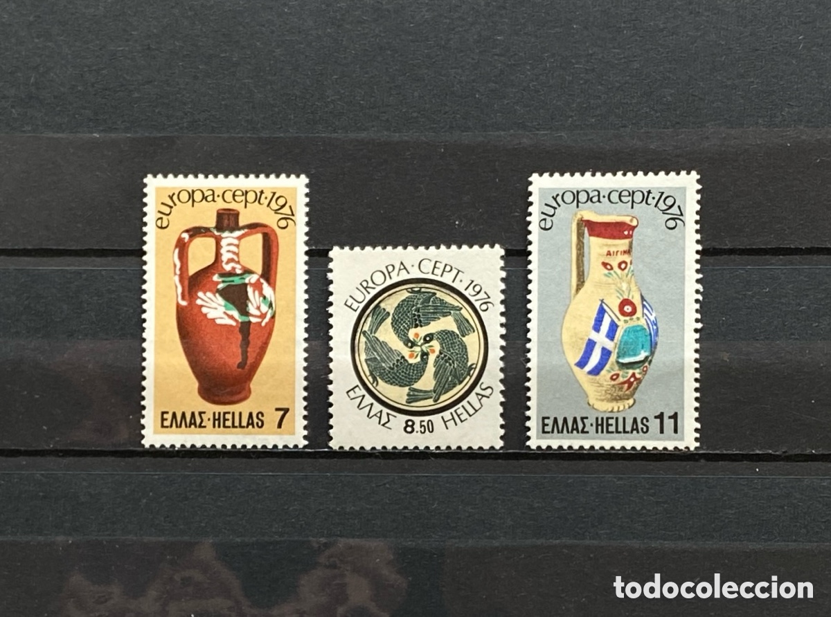 Sellos: Sellos, nuevo, Tema Europa, de Grecia 1976