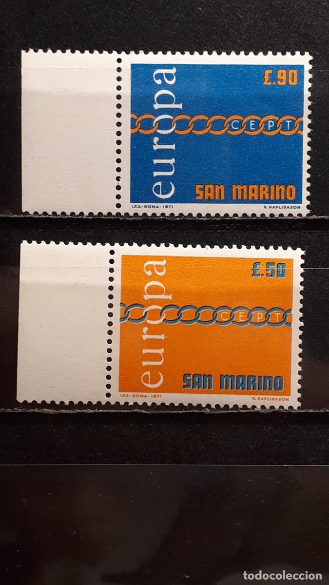 Sellos: EUROPA ** San Marino , A&ntilde;o 1971.