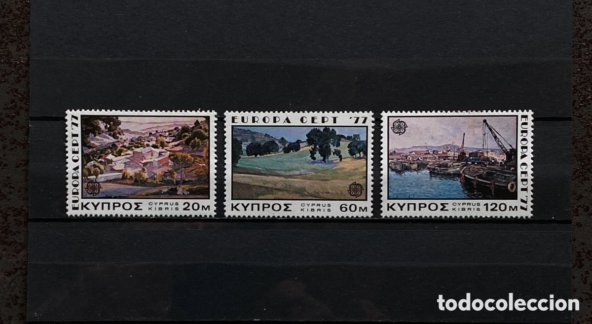 Sellos: Sellos, nuevo, Tema Europa, de Chipre 1977