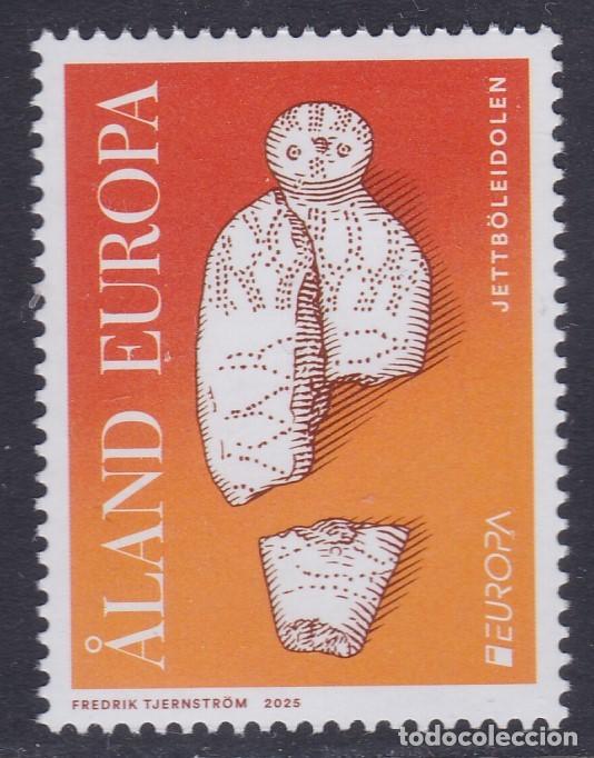 Sellos: Aland 2025 - Europa CEPT serie nueva sin fijasellos