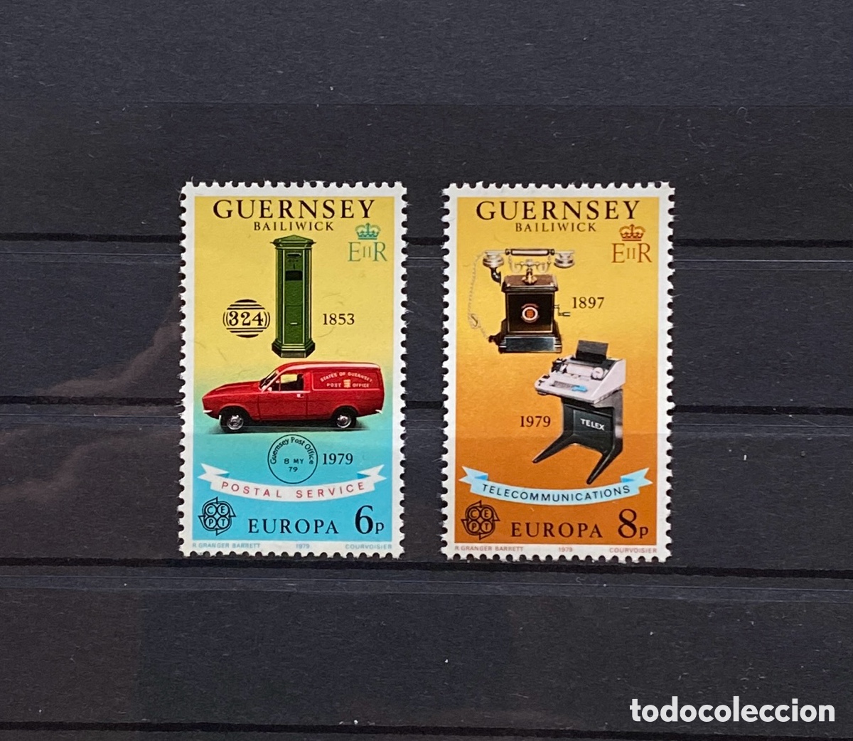 Sellos: Sellos, nuevo, Tema Europa, de Guernsey 1979