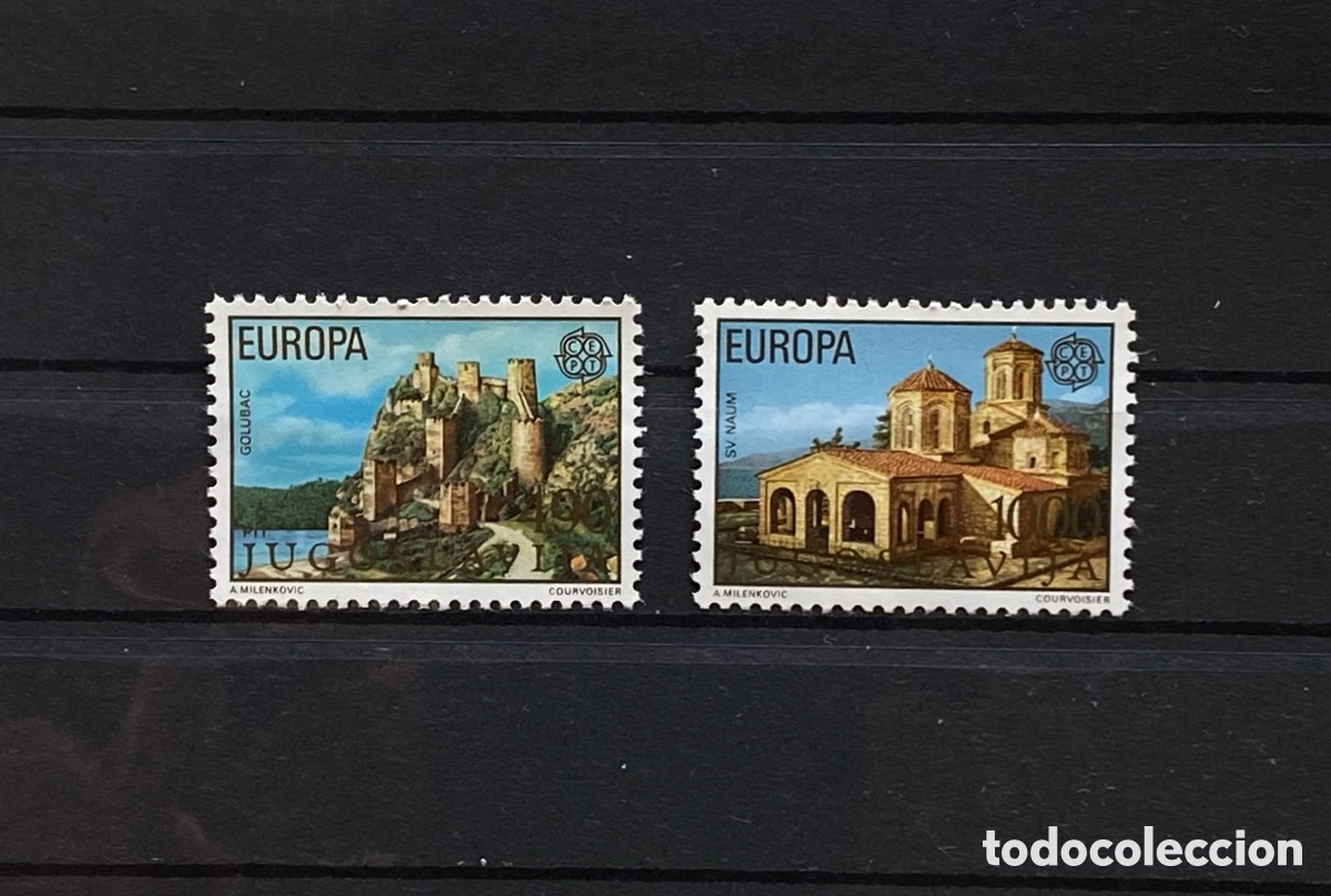 Sellos: Sellos, nuevo, Tema Europa, de Yugoslavia 1978 Edificios