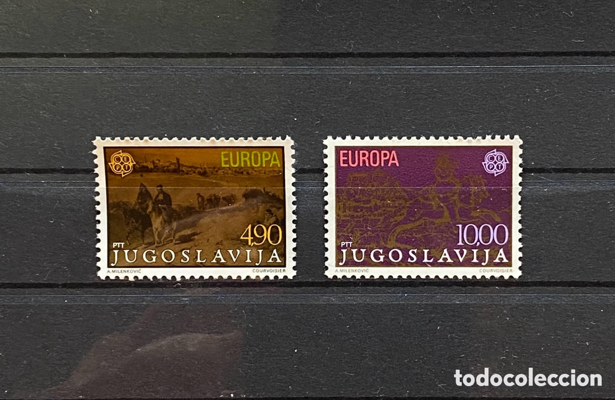 Sellos: Sellos, nuevo, Tema Europa, de Yugoslavia 1979