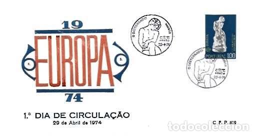 Sellos: Portugal & FDC CEPT Europa 1974, O desterrado por Soares os Reis, Porto 1974 (8889)