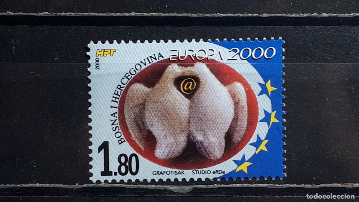 Sellos: EUROPA. BOSNIA. A&Ntilde;O 2000. **. YVERT 48