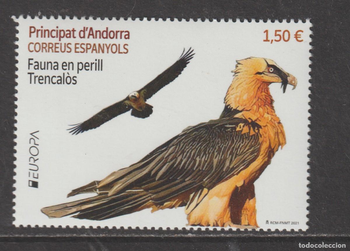 Sellos: Andorra espa&ntilde;ola 2021 - Europa CEPT mnh**