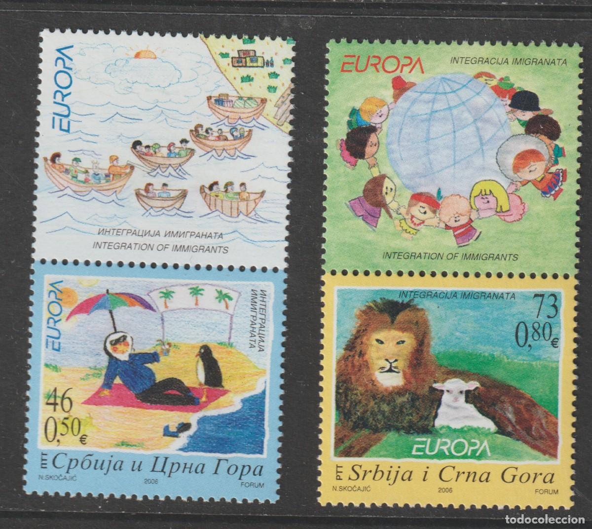 Sellos: Serbia y Montenegro (Yugoslavia) 2006 - Europa CEPT mnh**
