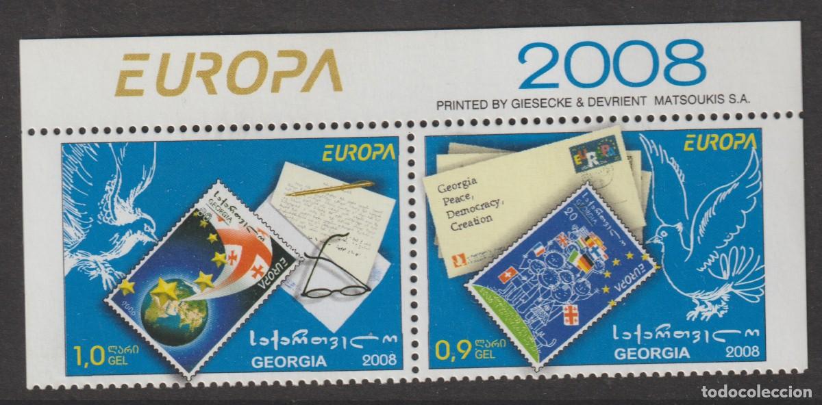 Sellos: Georgia 2008 - Europa CEPT 443/443a mnh**