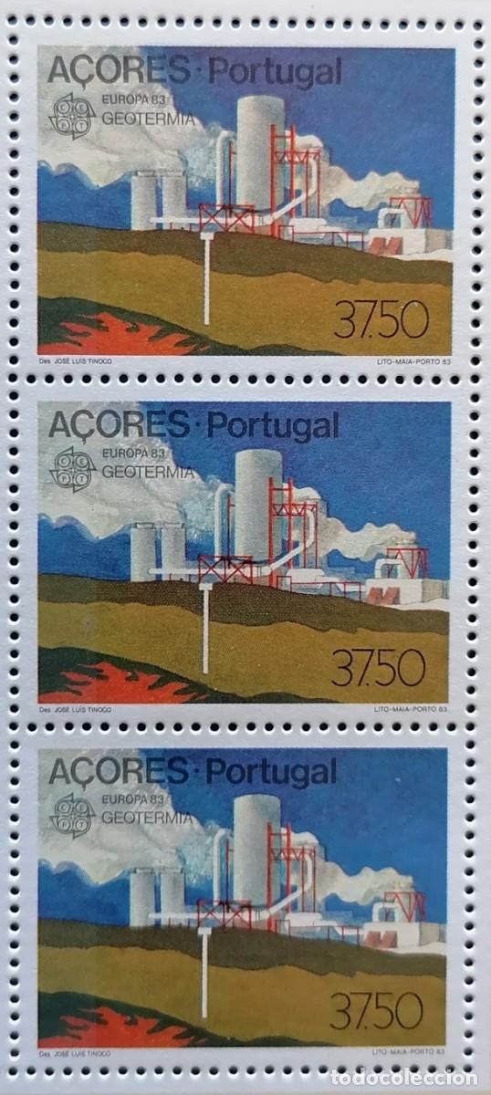 Sellos: AZORES 1983 - GEOTERMIA / CEPT .