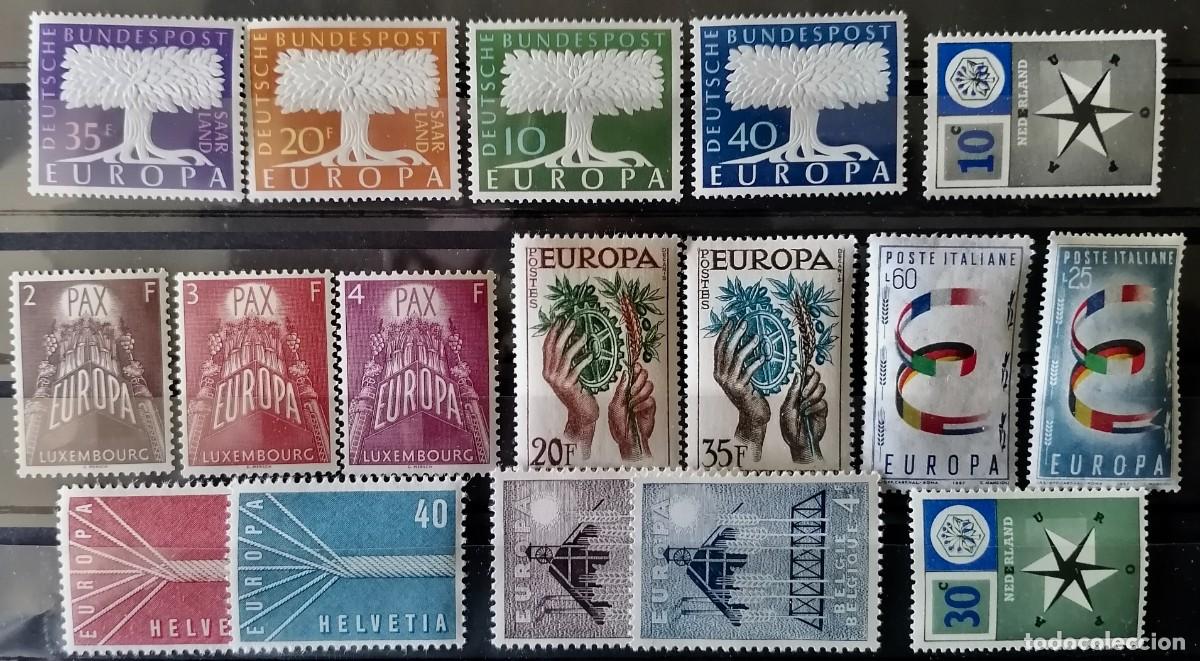 Sellos: EUROPA 1957 - SERIES CEPT .