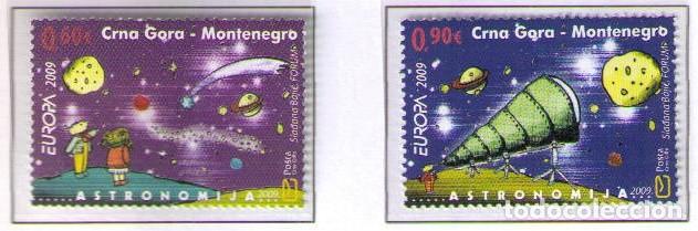 Sellos: MONTENEGRO 2009 - EUROPA - 2 SELLOS