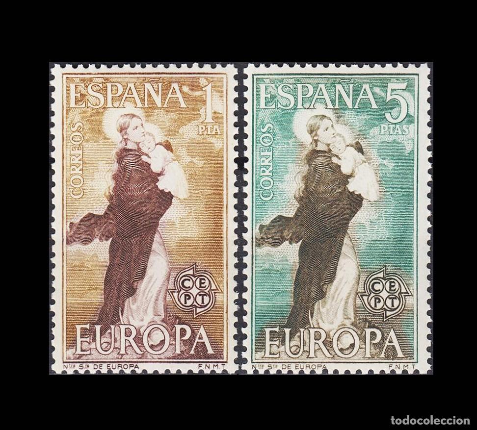 Sellos: Espa&ntilde;a 1963 | Europa-CEPT | Ed 1519/20 - Yv 1188/9 - Mi 1411/2 - SG 1580/1 MNH **
