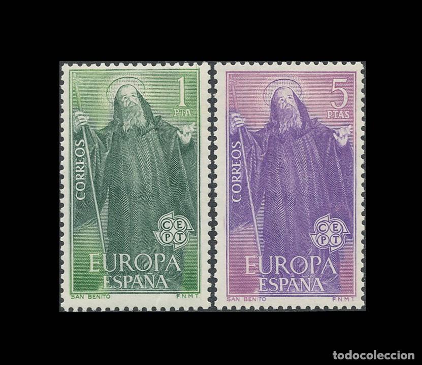 Sellos: Espa&ntilde;a 1965 | Europa-CEPT (S. Benito) | Ed 1675/6 - Yv 1335/6 - Mi 1565/6 MNH **
