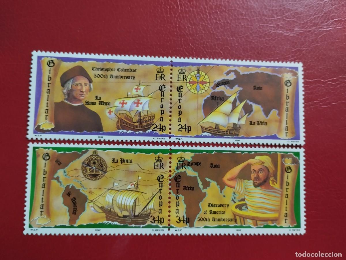 Sellos: SELLOS EUROPA-CEPT, A&Ntilde;O 1992**MNH, SERIE COMPLETA. DESCUBRIMIENTO DE AMERICA.