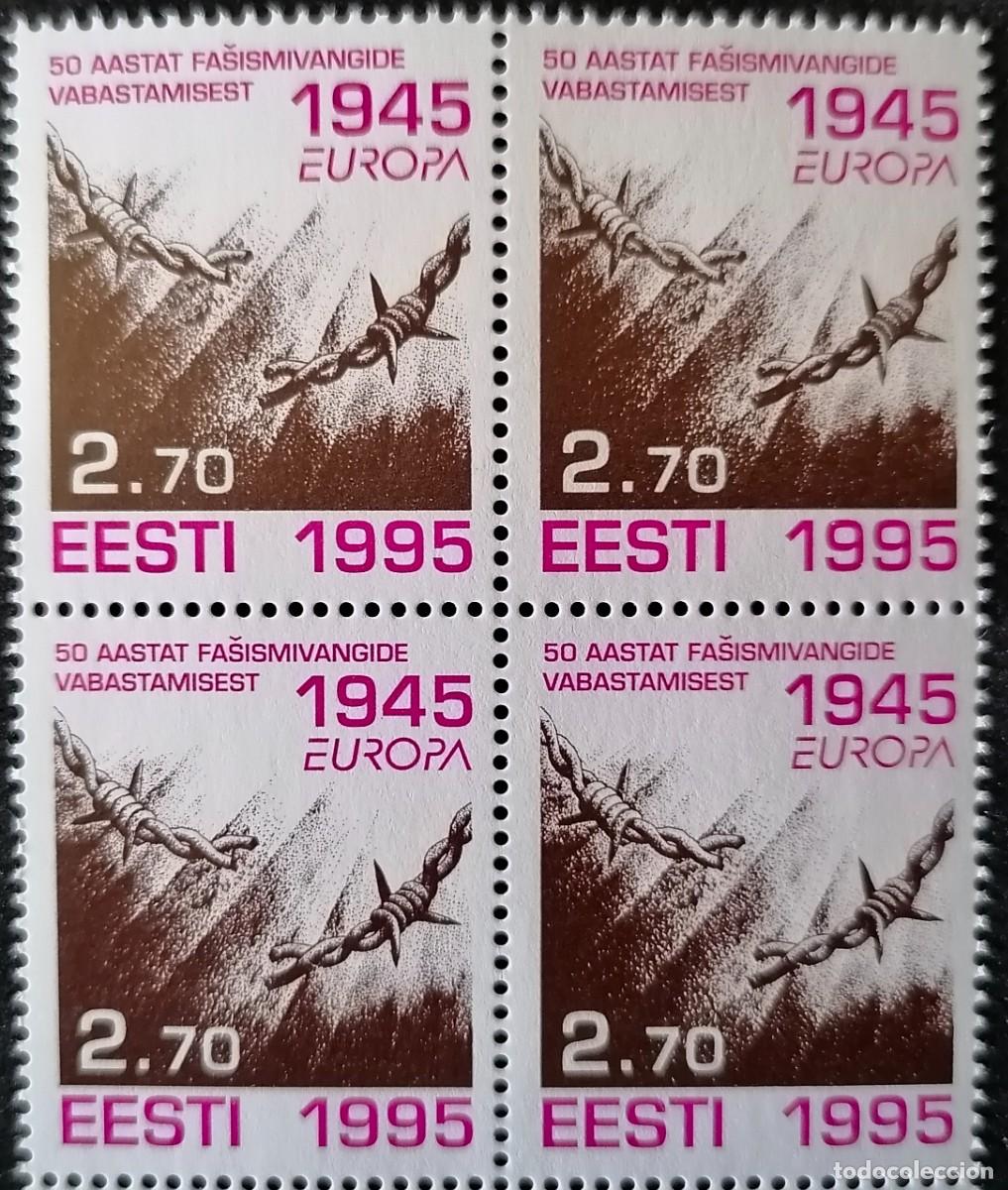 Sellos: ESTONIA 1995 - CEPT / PAZ Y LIBERTAD .