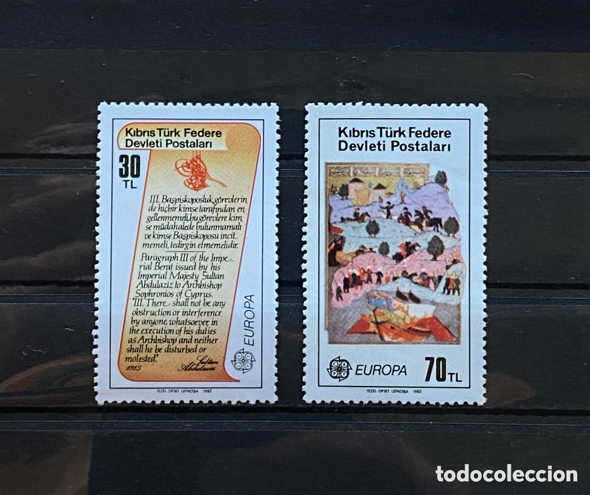 Sellos: Sellos, nuevo, Tema Europa, de Chipre Turco 1982