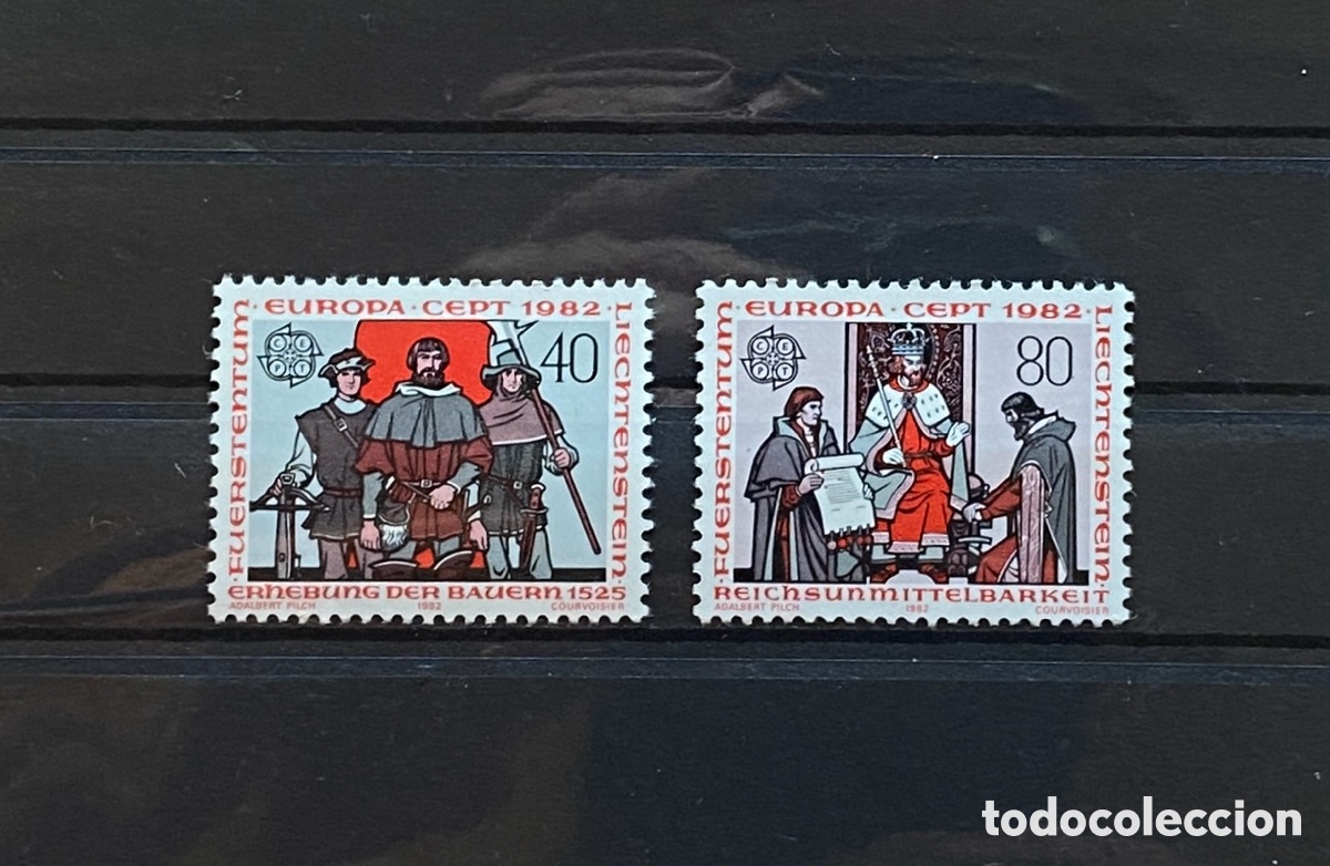 Sellos: Sellos, nuevo, Tema Europa, de Liechtenstein 1982