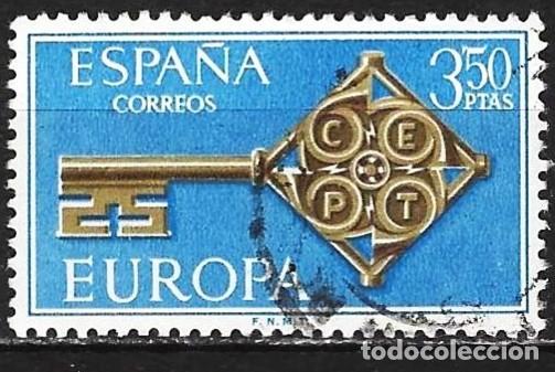Briefmarken: Espa&ntilde;a 1968 - Ed 1868 - Mi 1755 - YT 1523 - Europa CEPT