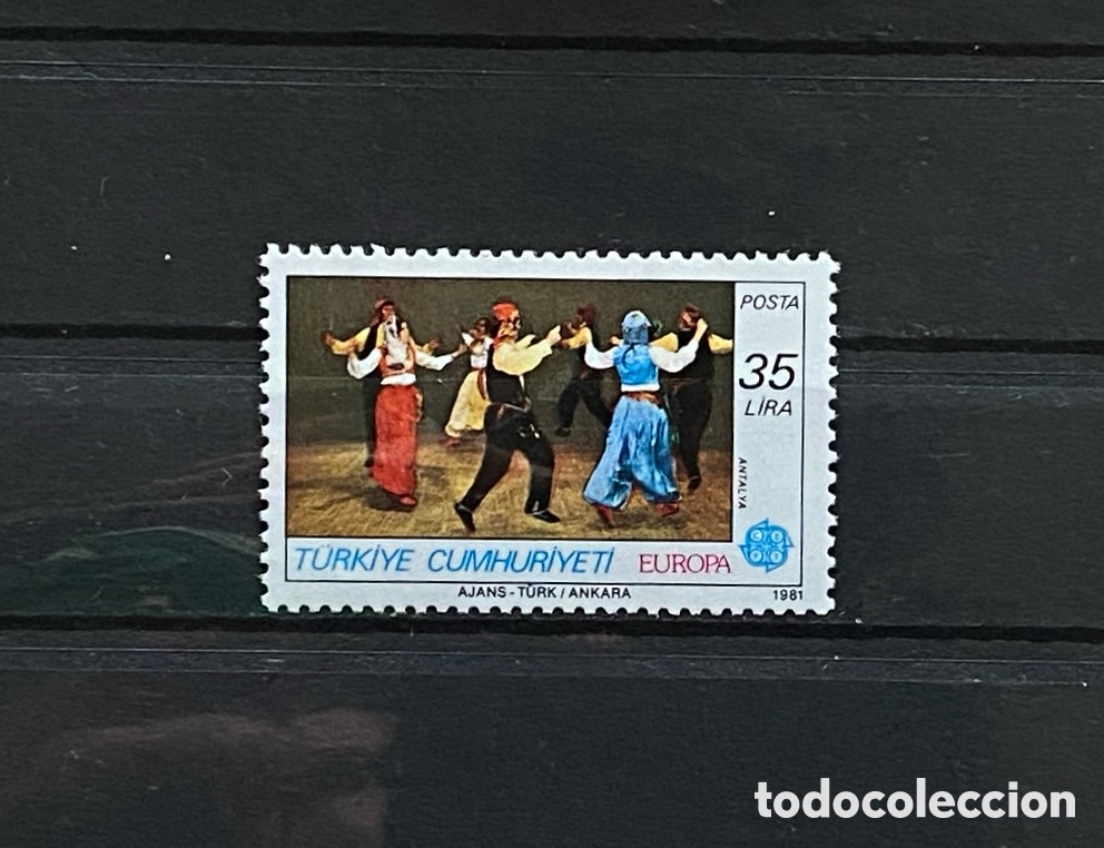 Sellos: Sellos, nuevo, Tema Europa, de Turqu&iacute;a 1981