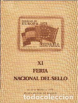 Stamps: CUADERNO XI FERIA NACIONAL DEL SELLO - EUROPA 1978