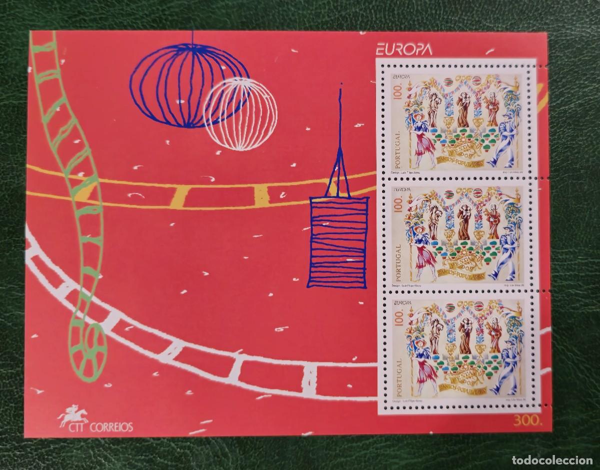 Stamps: Europa CEPT PORTUGAL 7 Hojas Bloque todos nuevos (ver todas las imagenes)
