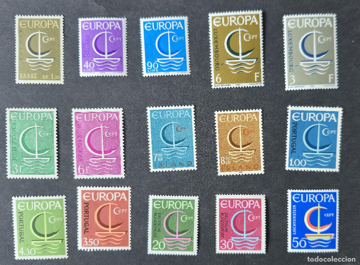 Stamps: SELLOS NUEVOS - 15 SELLOS NUEVOS EUROPA CEPT 1966