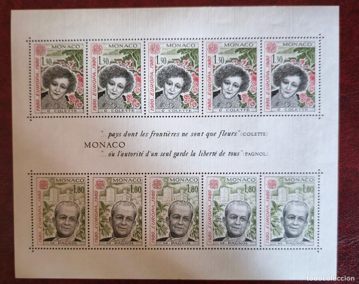 Sellos: SELLO NUEVO H.B M&Oacute;NACO A&Ntilde;O 1980 EUROPA CEPT. PERSONAJES C&Eacute;LEBRES