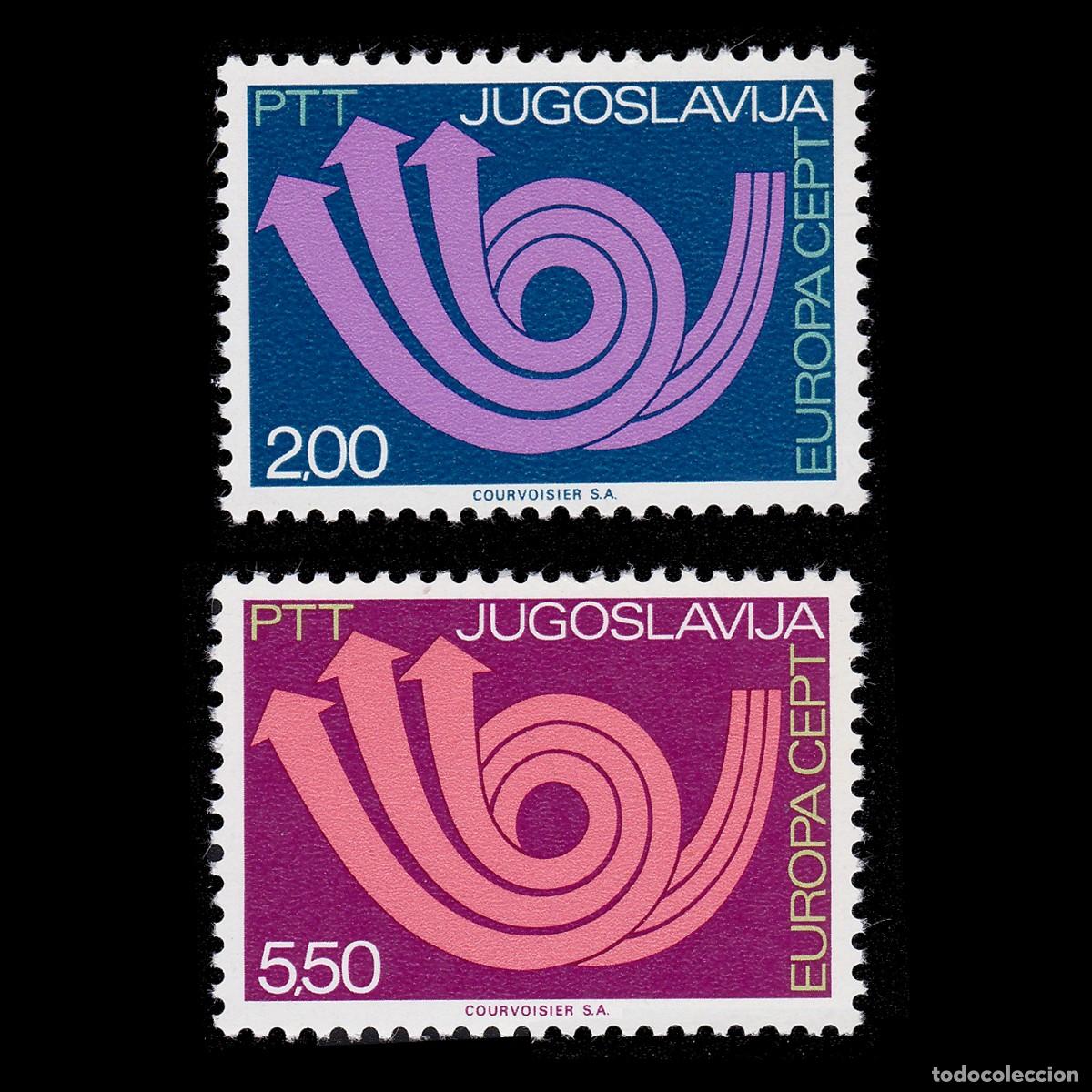 Sellos: YUGOSLAVIA CEPT - EUROP 1973. MNH + GIFT