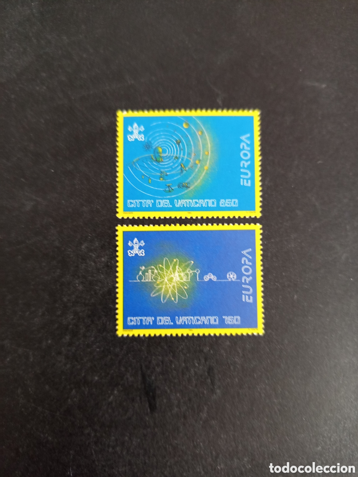 Sellos: Vaticano,1994. Europa. Ciencia . Yv. 984/5. Completa en nuevo. Pedido m&iacute;nimo 3 &euro;. Ver fotos.