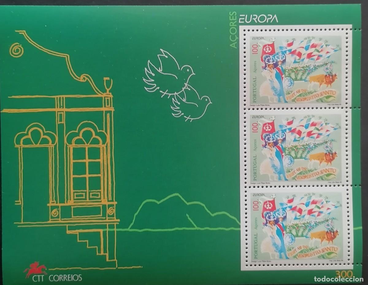 Sellos: AZORES 1998 - HB CEPT / FIESTAS NACIONALES .