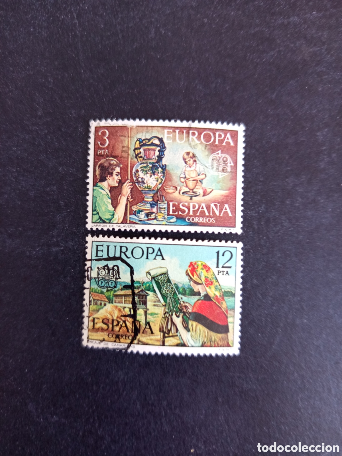 Sellos: Espa&ntilde;a, 1976. Europa . Edifil 2316/7. Pedido m&iacute;nimo 3 &euro;. Ver fotos . El lote es el que se muestra