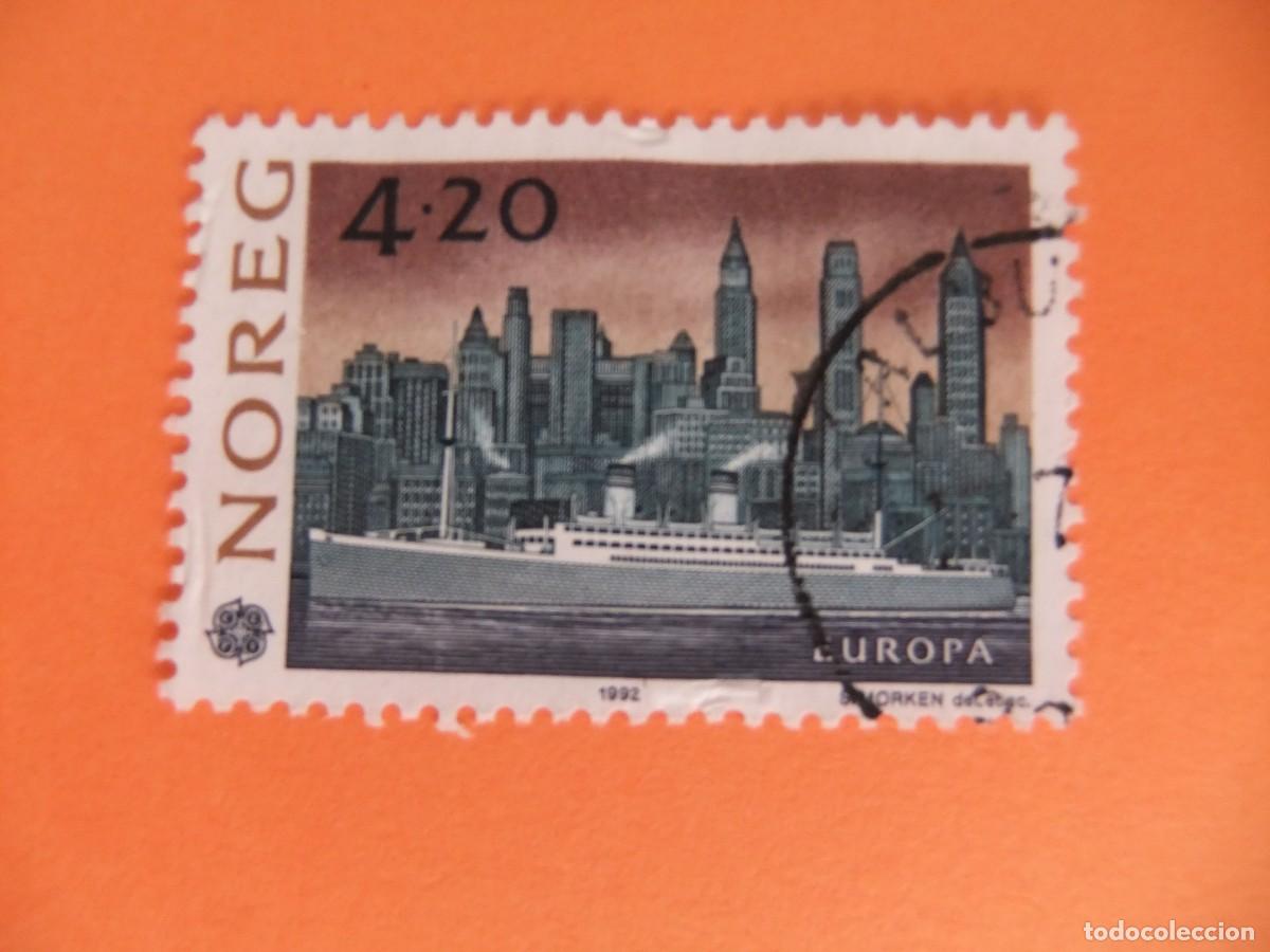 Briefmarken: 59 NORUEGA NORGE 1992 / EUROPA CEPT / YVERT 1054 FU