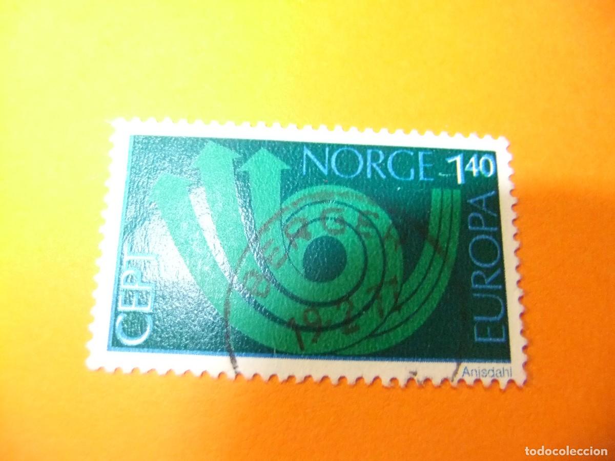 Selos: 59 NORUEGA NORGE 1973 / EUROPA CEPT / YVERT 617 FU