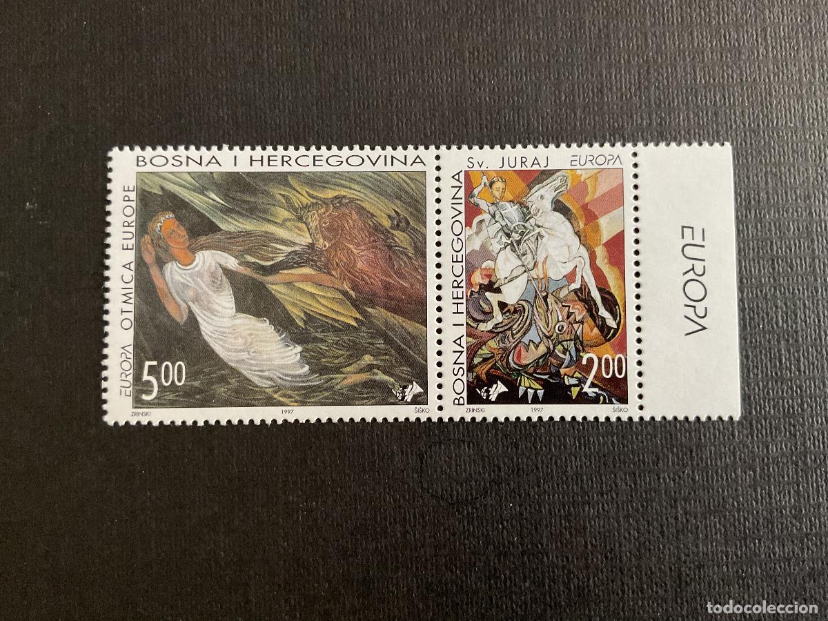 Sellos: BOSNIA-HERZEGOVINA N&ordm; YVERT 21//2*** A&Ntilde;O 1997. EUROPA