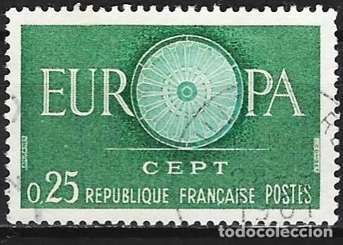 Sellos: Francia 1960 - Mi 1318 - YT 1266 - Europa CEPT