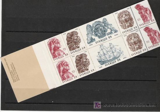 Sellos: SUECIA BONITO  CARNET - Foto 1