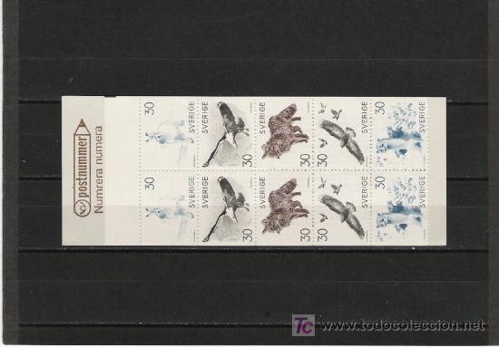 Sellos: SUECIA BONITO  CARNET - Foto 1