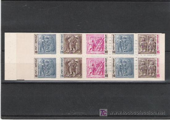 Sellos: SUECIA BONITO  CARNET - Foto 1