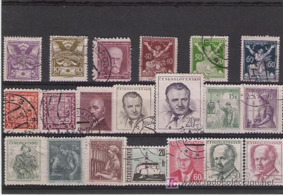 Sellos: CHEKOSLOVAKIA  LOTE DE SELLOS - Foto 1