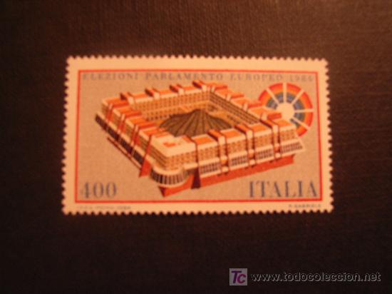Sellos: ITALIA, N&ordm; YVERT 1610*** A&Ntilde;O 1984. 2&ordm; ELECCIONES AL PARLAMENTO EUROPEO