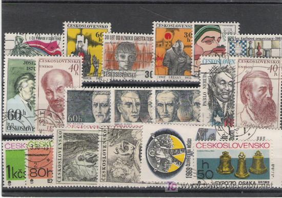Sellos: CHECOSLOVAKIA  LOTE DE SELLOS - Foto 1