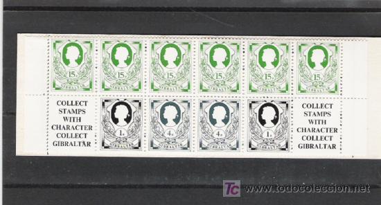Sellos: GIBRALTAR CARNET  N&ordm; 433c - Foto 1