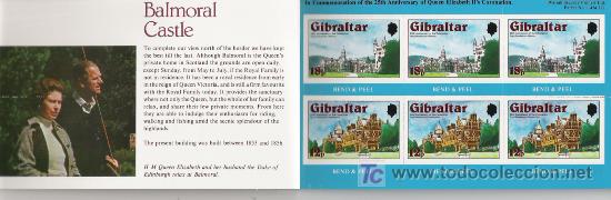 Sellos: GIBRALTAR CARNET  N&ordm; 376 - Foto 1